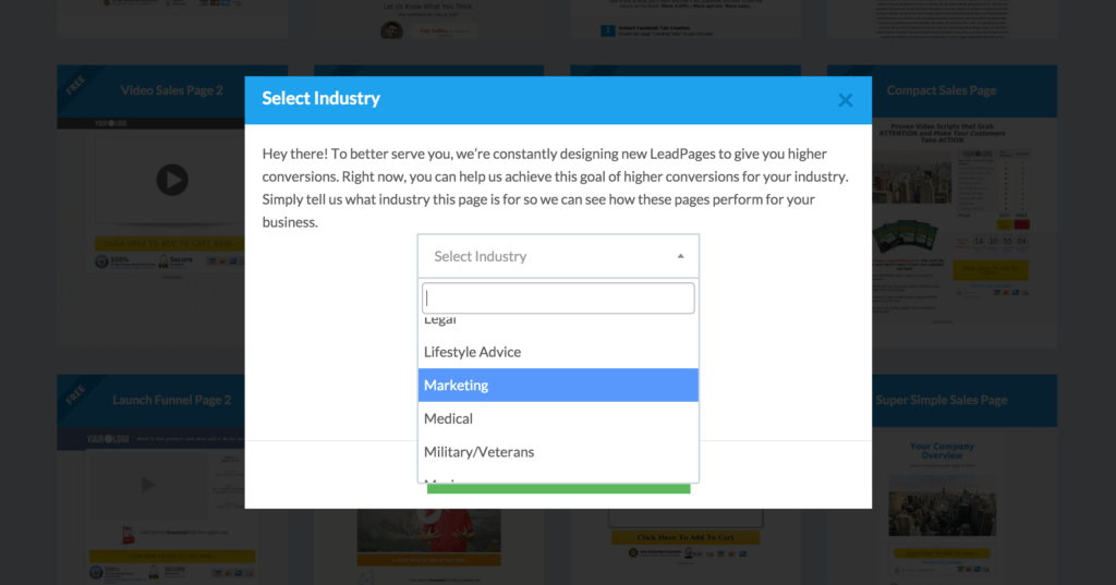 Leadpages-product-popup