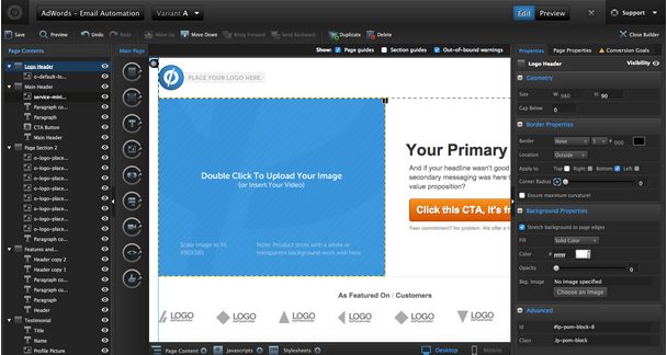 unbounce-landing-page-editor