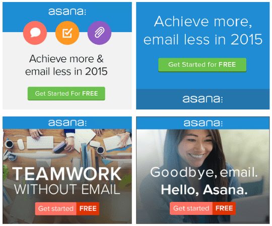 Asana's Retargeting Ads