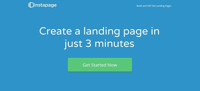 Instapage Landing Page