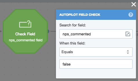NPS check field condition