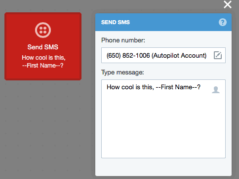 Send an SMS