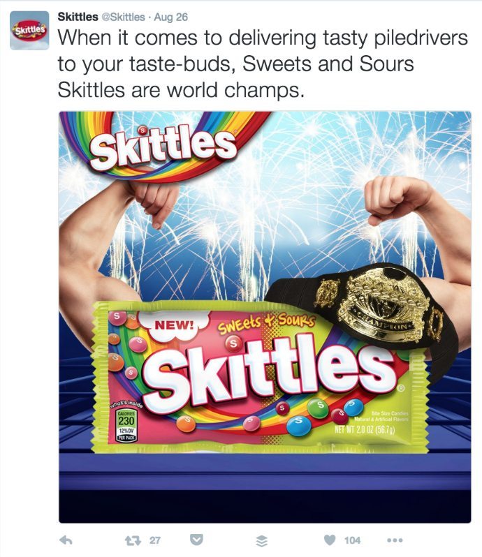 Skittles Twitter arms