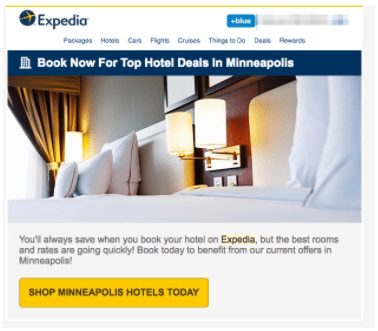 Expedia email