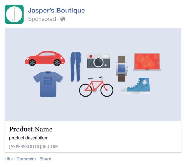 jaspers boutique facebook ad