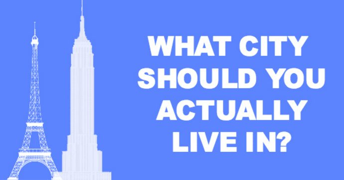 Which City Should You Live In