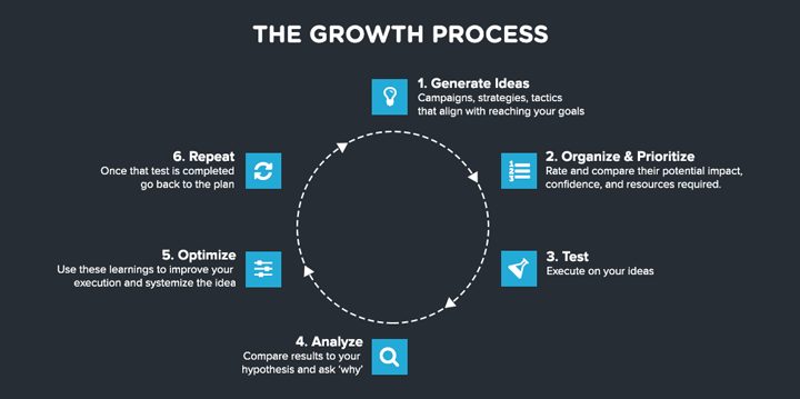 Growth process diagram Growth process diagram