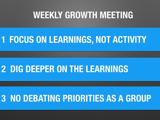 the growth meeting the growth meeting