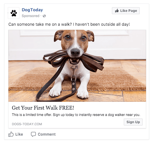 facebook lead ad